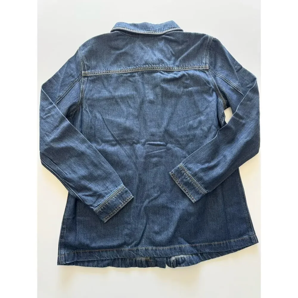 Cabi Fall 2025 Barn Jacket Size M STYLE: 4873 Indigo NWT - Picture 3 of 5